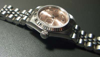 ROLEX DATEJUST lady WG PINK ROMAN